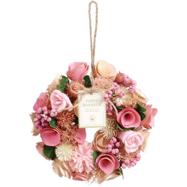 【商品番号：070-03558】/【VAR：71995】20230127new/フラワーリース・花リース完成品 ドライフラワーリース【SG Wonder zone】