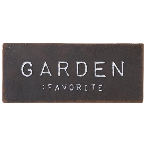 【商品番号：077-16707】/【VAR：68688】20211123new/yuzenlot園芸用品 ガーデニング雑貨・オーナメント サイン・プレート【友膳】