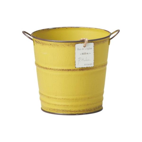 【商品番号：077-23316】/【VAR：74865】date20241002園芸用品 植木鉢・フラワーポット アイアン・ブリキ鉢