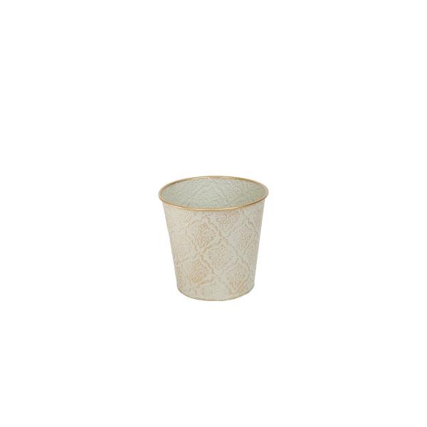 日限定07 村田屋産業 ダマスクティンポットWhiteM 5443 3 日限定07 村田屋産業 ダマスクティンポットWhiteM 5443 3