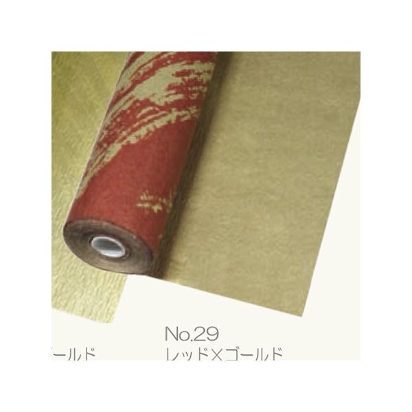 特価 Gracias 墨絵クレープ No.29 レッド×ゴールド 25029 ラッピング