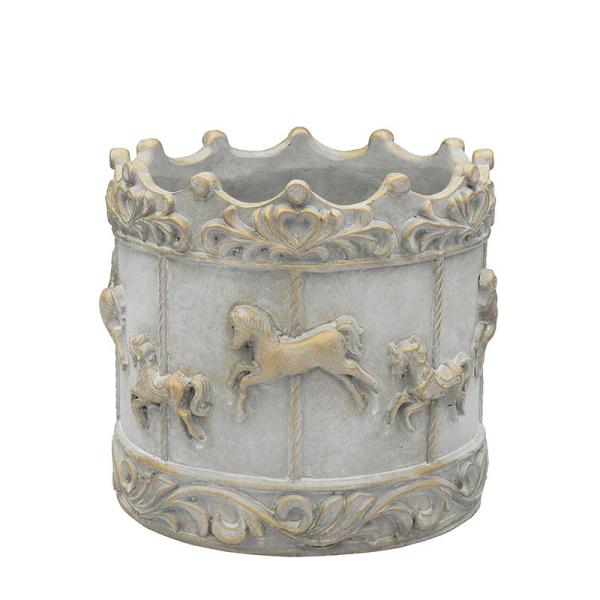 【商品番号：104-10249】/【VAR：74703】date20240812/999color10211ガーデニング・園芸用品 植木鉢・フラワーポット セメント鉢