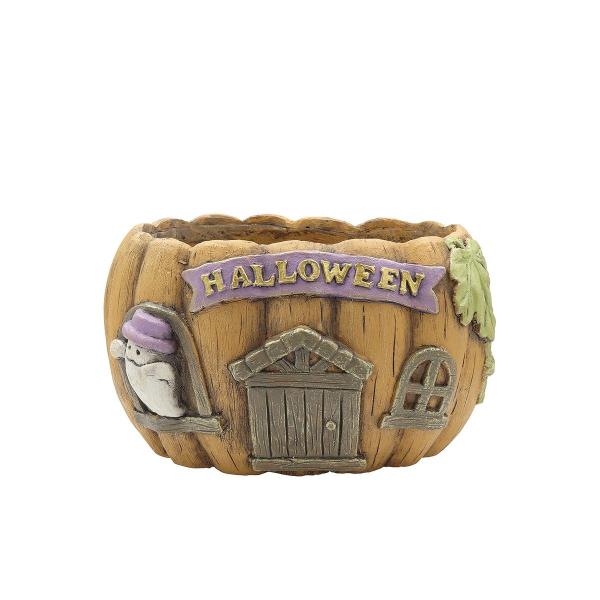 CARNAC ハロウィンガーデンポット26-A-OR オレンジ GFBHW21OR 園芸用品 植木鉢 フラワーポット グラスファイバー鉢