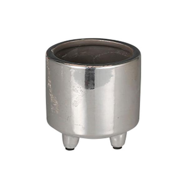Aؔ  08 _g SILVER POT WITH LEGS S G20-0203S 2 K[fjO |pi t[|bg Zg