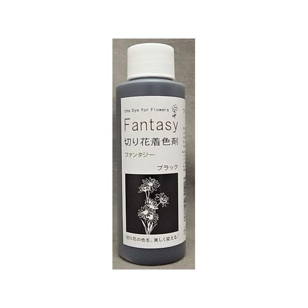 パレス化学 ファンタジー 100ｍｌ ブラック 1520220 生花用資材 切花着色剤 :133-00100:はなどんやアソシエ - 通販 -  Yahoo!ショッピング