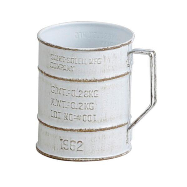 【商品番号：170-00514】/【VAR：59830】20190701new園芸用品 植木鉢・フラワーポット アイアン・ブリキ鉢【アビテ】