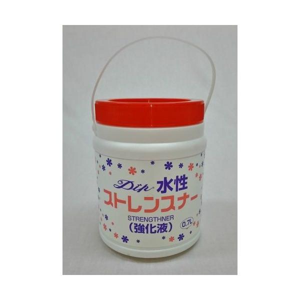 水性ストレンスナー０.7リットル しんひ 日限定07 ストレンスナー 水性強化液 0．7リットル 56-143-0 造花用