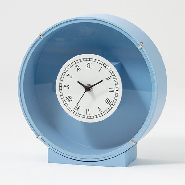 日限定07 大特価 アミファ 花時計 丸 アイスブルー f618810 花器 花瓶