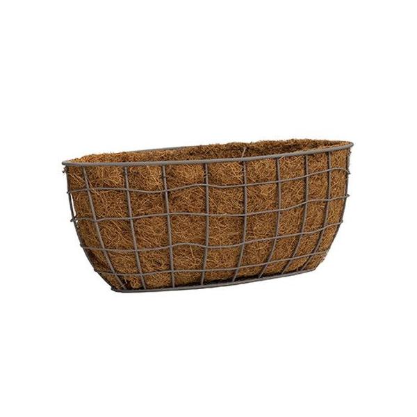 【商品番号：214-00960】/【VAR：84580】date20250408かご・バスケット ワイヤーバスケット【グリーンポット】