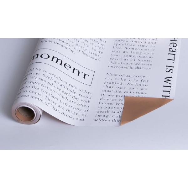 【商品番号：219-00208】/【VAR：88122】date20250930ラッピングペーパー(包装紙) 英字新聞紙