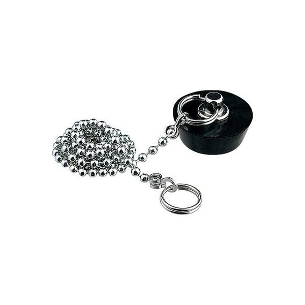 他サイト： カクダイ バス用ゴム栓 くさりつき 上辺52mm 下辺43mm 高さ13mm 491-120 店舗ディスプレイ 店内装飾 雑貨 キッチン用品の商品画像