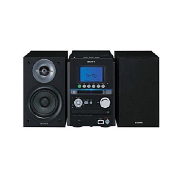 SONY MD搭載オールインワンコンポ CMT-M35WM B ブラック : Hana-Hana3