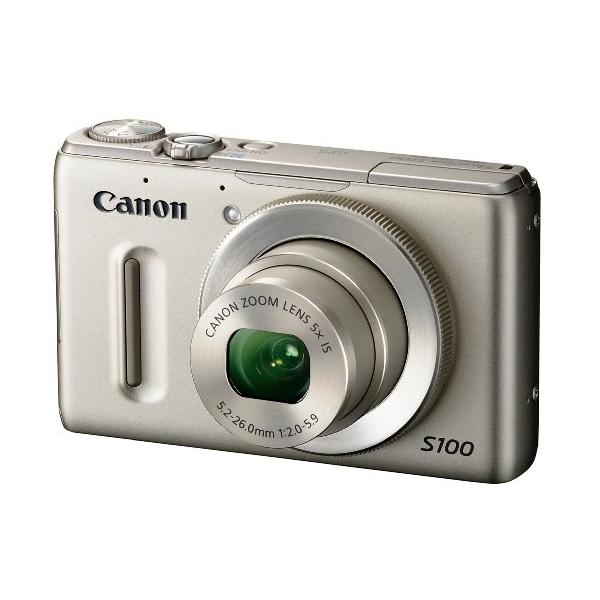 Canon デジタルカメラ PowerShot S100 シルバー PSS100(SL) 1210万画素 広角24mm 光学5倍ズーム 3.0型TFT