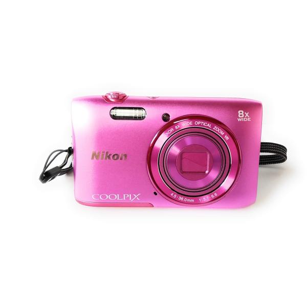 Nikon デジタルカメラ COOLPIX S3600 8倍ズーム 2005万画素 アザレアピンク S3600PK