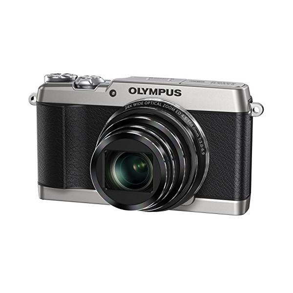 OLYMPUS デジタルカメラ STYLUS SH-1 シルバー 光学式5軸手ぶれ補正 光学24倍&amp;超解像48倍ズーム SH-1 SLV