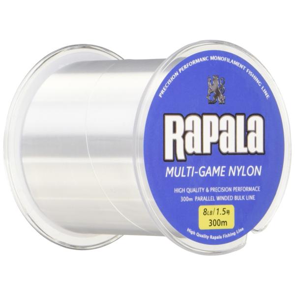 Rapala(ラパラ) ナイロンライン マルチゲーム ナイロン 平行巻ボビン 300m 1.5号 8lb クリア DNHXL020024C91
