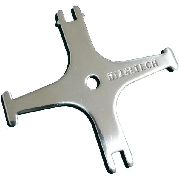ハイゼルテック 盤用マルチキー プレミアム ステンレス 80mm x 80mm x 2.5mm 配電盤 分電盤 簡易包装