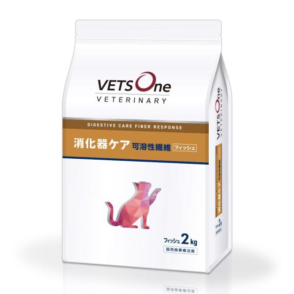 他サイト： ベッツワンベテリナリー 猫用 消化器ケア 可溶性繊維 フィッシュ 2kgの商品画像