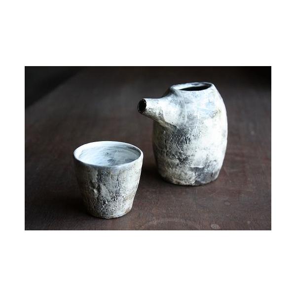 刷毛目片口酒器セット B 六音窯 Buyee 日本代购平台 产品购物网站大全 Buyee一站式代购bot Online