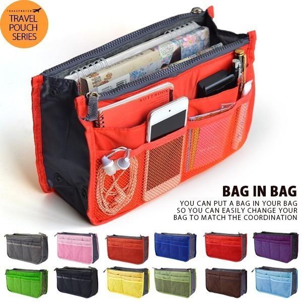 ポイント消化 500円 ポッキリ バッグインバッグ 小さめ おしゃれ メンズ レディース 便利グッズ 化粧ポーチ 旅行用ポーチ トラベルグッズ Pc06 メール便対応 Pc06 Ss ハナイズムジャパン 通販 Yahoo ショッピング