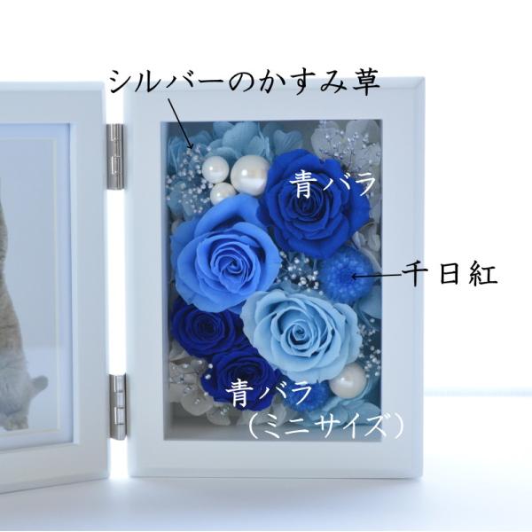 青バラプリフォトフレーム プリザーブドフラワー 誕生日 母の日 結婚祝い 枯れない花 送別 両親贈呈 花ギフト 写真立て ガラスケース 額 壁掛け Buyee Buyee Japanese Proxy Service Buy From Japan Bot Online