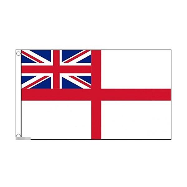 国旗 ホワイト エンサイン イギリス海軍 軍艦旗 特大フラッグノーブランド品 Monroesrestaurant Net