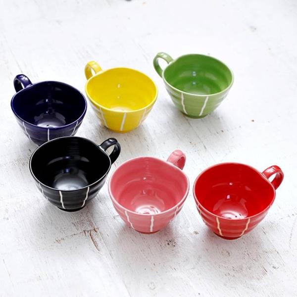 波佐見焼 スープカップ おしゃれ カラフル十草 納豆鉢 マグカップ 大きい かわいい 北欧 Buyee Servis Zakupok Tretim Licom Buyee Pokupajte Iz Yaponii