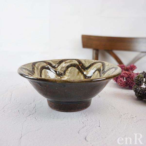 やちむん (沖縄陶器) 菅原工房 6寸鉢 中鉢 ボウル ワンブー 菅原謙 c