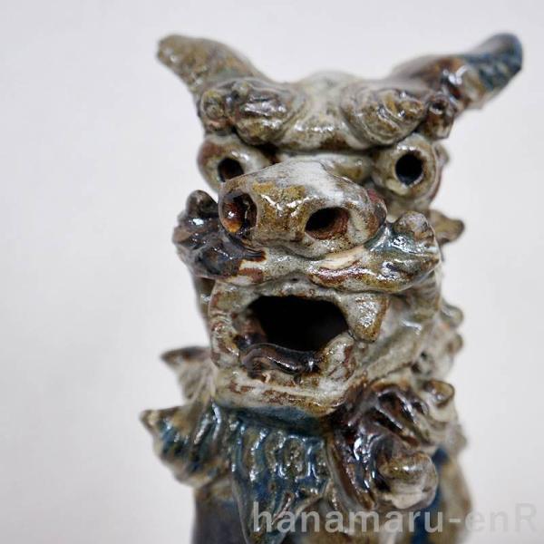 最終値下げ‼️沖縄作家もの シーサー 水玉 レア