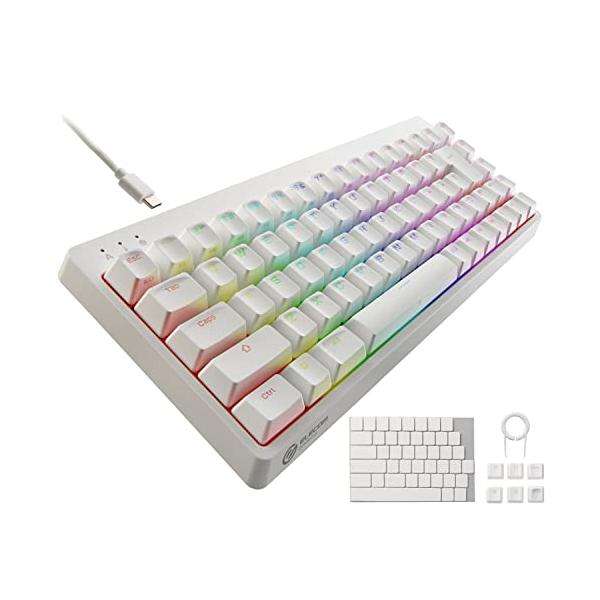 エレコム ゲーミングキーボード V-custom VK300S 有線 RGB テンキー