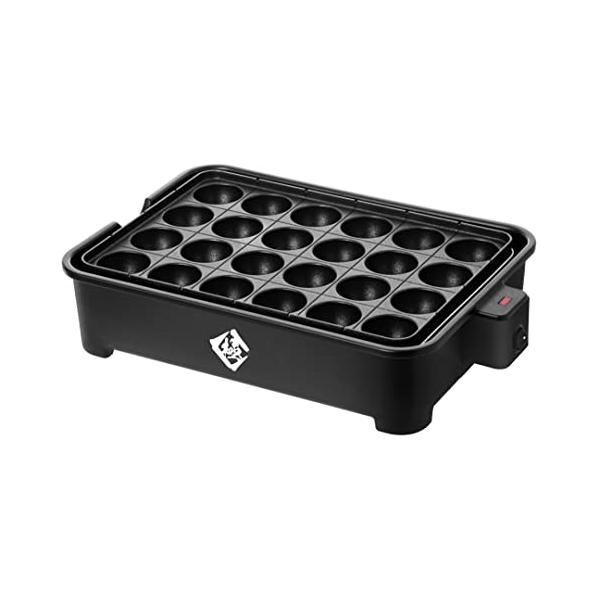 他サイト： [山善] たこ焼き器 24穴 極のたこ焼き器 1200W 着脱式プレート フッ素コーティンの商品画像