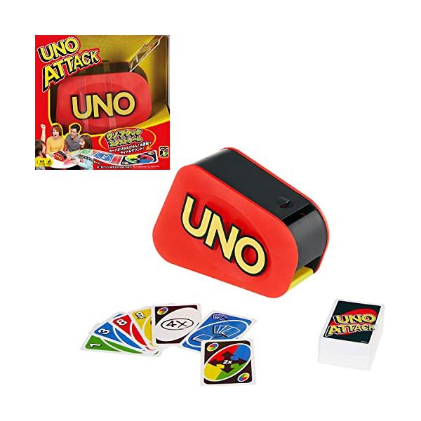 他サイト： マテルゲーム(Mattel Game) ウノ(UNO) アタック エクストリーム 【7歳~】 GXY78の商品画像
