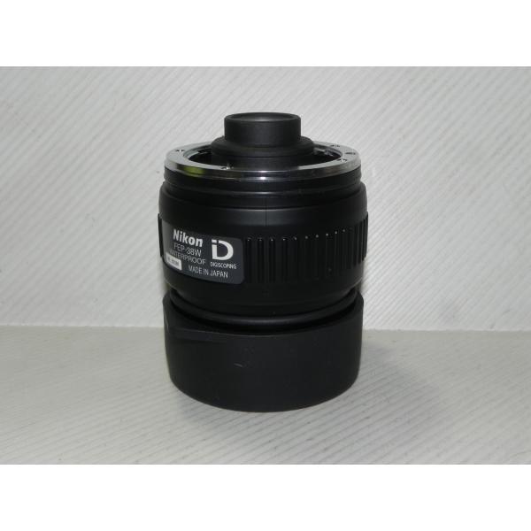 ●商品情報  Nikon FEP-38W接眼レンズ (286)。仕様:EDGフィールドスコープ用接眼レンズ、 EDG85シリーズ装着時は倍率38倍、EDG65シリーズ装着時は倍率30倍になります。 接続は着脱が容易 EDGフィールドスコープ...