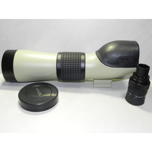 ●商品情報  Nikon フィールドスコープD=60 P +Nikon 20-45X レンズセット 。 仕様:本体:Nikon フィールドスコープD=60 P (637)、対物レンズ有効径(mm)60 、品物は動作品です、外観に多少スレ、傷...