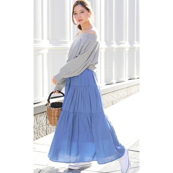 セール ティアードマキシスカート ロングスカート マキシ丈 コーデ 40代 夏 秋 春 Buyee Buyee Japanese Proxy Service Buy From Japan Bot Online