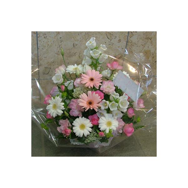 飼い主さまの心を癒すような、優しいお花のアレンジメントです。菊は入れずに、かわいらしい洋風のお花を中心にお作りいたします。特にご希望の花材やイメージなどがございましたら、ご注文ページの「コメント欄」へご記入ください。また、実際に発送したお花...