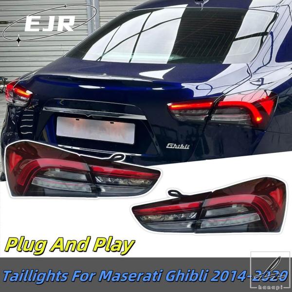 【特価品】再塗装済みスモークマセラティレヴァンテ　テールライト左右セット Maserati 新品 MY21仕様 テールランプ 左右SET マセラティ