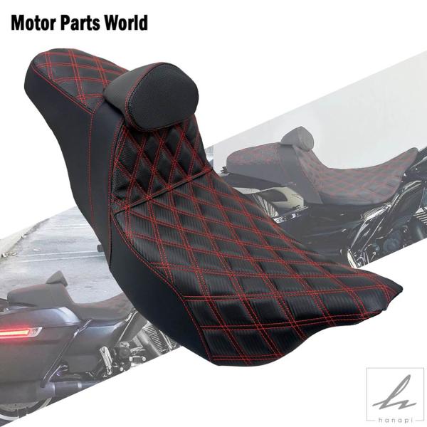 【タイムセール‼️大特価‼️】【送料込‼️】【美品】ハーレー バイク カスタムシート 並行輸入品】 ハーレーツーリングエレクトラストリートロードグライド