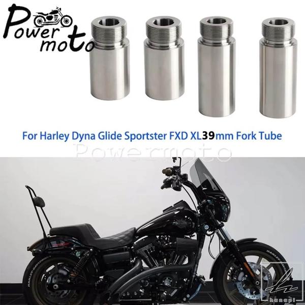 ハーレー Sportster 2016-2022用39mmフォークチューブ Amazon | Eumti 39mm フォークチューブ 4インチ 延長キット