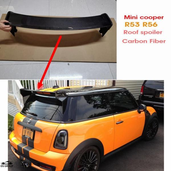 並行輸入品 R56 R53 JCW カーボン ルーフ スポイラー ミニクーパー Ver