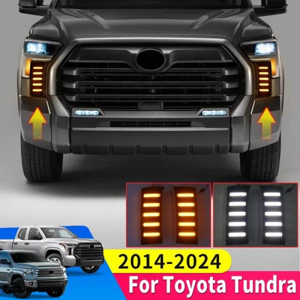 並行輸入品 2014年-2024 トヨタ タンドラ デイライト ランプ LED