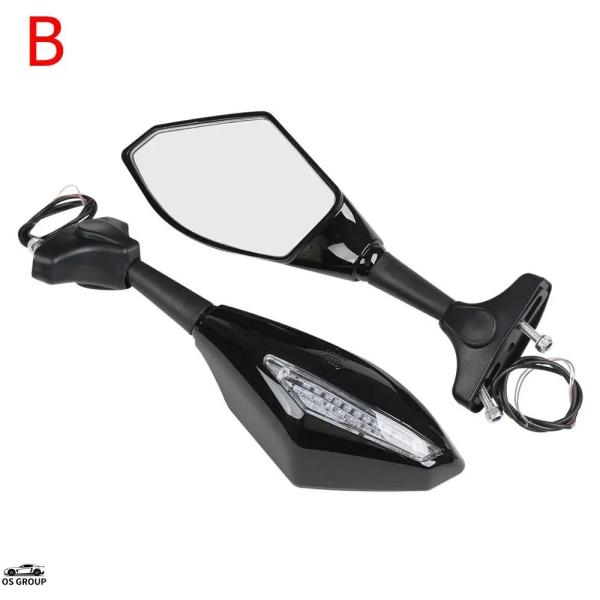 並行輸入品】 バイク LED ウィンカー View ミラー カワサキ ZX-6R