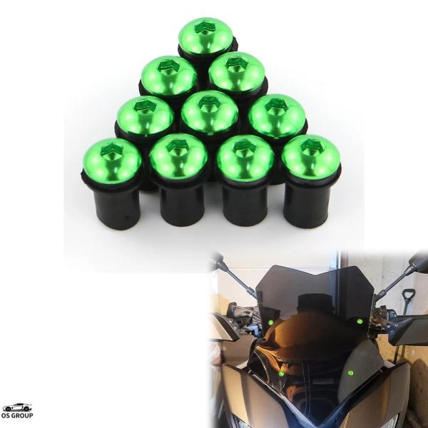 並行輸入品 10 Pcs M5*16 風防スクリーン 風よけ 風防 ウインド