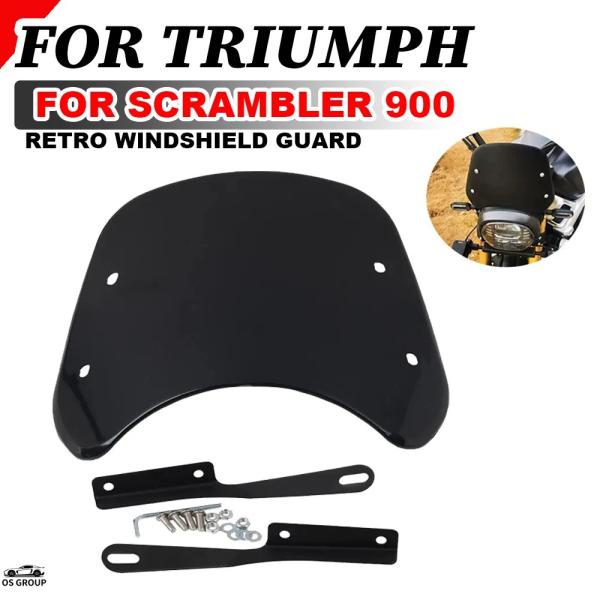 並行輸入品 トライアンフ スクランブラー 900 1200 XE XC 風よけ 風防