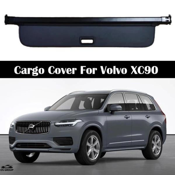 並行輸入品 リア トランク go カバー ボルボ XC90 2016年-2024 シールド シェード カーテン Board Privacy Blinds Security カスタム パーツ