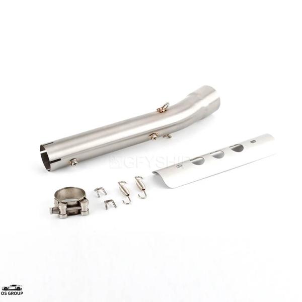 並行輸入品 ヤマハ テネレ 700 2019年 to 2022年 2023年 XTZ690 T7 T700 エスケープ Sリップ-on バイク エキゾースト マフラー 中間 パイプ Heat シールド カス