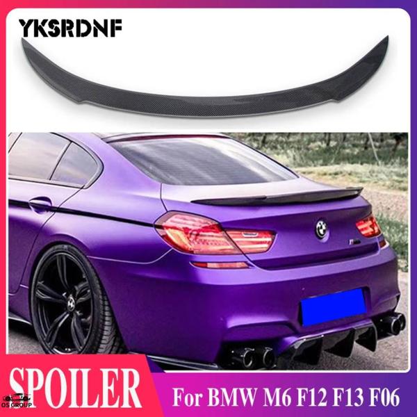 並行輸入品 BMW M6 F12 F13 F06 4 2 ドアs カーボン リア ウィング スポイラー リア ルーフ スポイラー ウィング トランク リップ カ