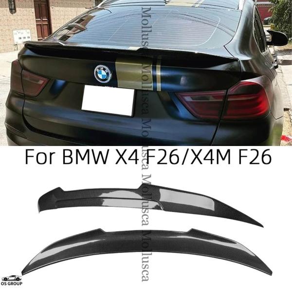 並行輸入品 BMW X4 F26 PSM カーボン リア スポイラー トランク ウィング 2013年-2018年 カスタム パーツ