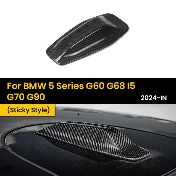 並行輸入品 Real Dry カーボン アンテナ y BMW 5 シリーズ G60 G68 I5 G70 G90 2024年-IN y 1個セット/Piece 