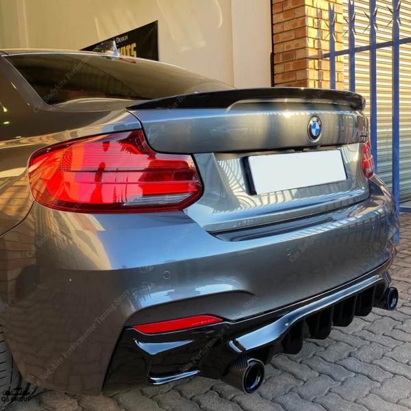 並行輸入品 スポイラー BMW F22 F87 2 シリーズ 218i 220i 220d 228i M235i M240i M2 CS キット リア トランク スポイラー ウィング 2014年-2021年 カスタム パ